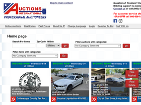 'auctionsinternational.com' screenshot