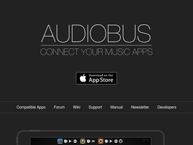 'audiob.us' screenshot