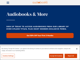 'audiobooks.com' screenshot