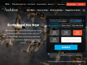'audubon.org' screenshot