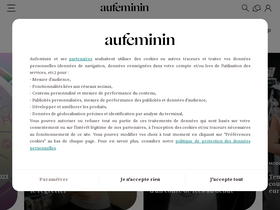 'aufeminin.com' screenshot