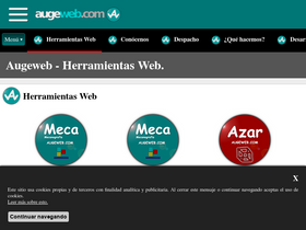 'augeweb.com' screenshot