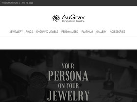 'augrav.com' screenshot
