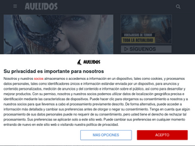'aullidos.com' screenshot