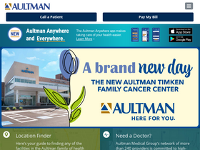 'aultman.org' screenshot
