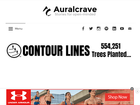'auralcrave.com' screenshot