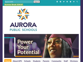 'aurorak12.org' screenshot