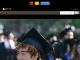 'austincollege.edu' screenshot