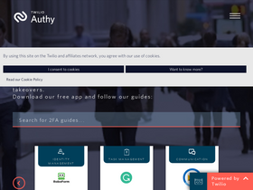 'authy.com' screenshot