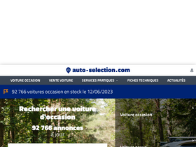 'auto-selection.com' screenshot