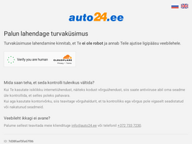 'auto24.ee' screenshot