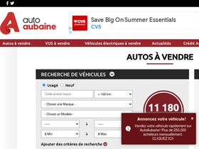 'autoaubaine.com' screenshot