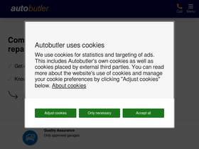 'autobutler.co.uk' screenshot