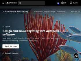 'autodesk.com' screenshot