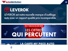 'autodistribution.fr' screenshot