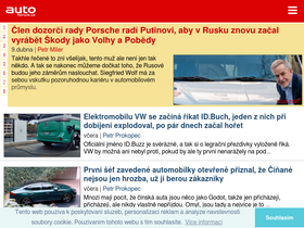 'autoforum.cz' screenshot