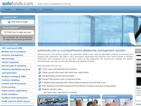 'autofunds.com' screenshot