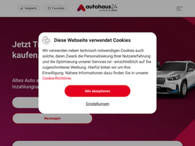 'autohaus24.de' screenshot