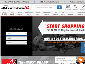 'autohausaz.com' screenshot