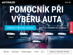 'autohled.cz' screenshot