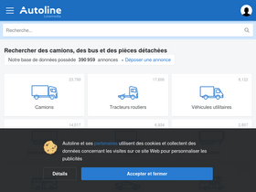 'autoline24.fr' screenshot