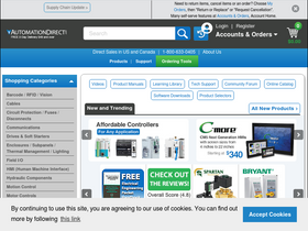 'automationdirect.com' screenshot