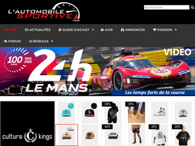 'automobile-sportive.com' screenshot