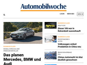 'automobilwoche.de' screenshot