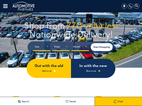 'automotiveavenuesnj.com' screenshot