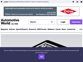'automotiveworld.com' screenshot