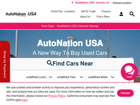 'autonationusa.com' screenshot
