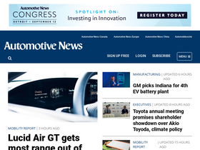 'autonews.com' screenshot