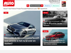 'autoreview.nl' screenshot