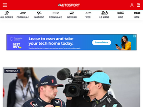 'autosport.com' screenshot