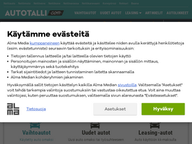 'autotalli.com' screenshot