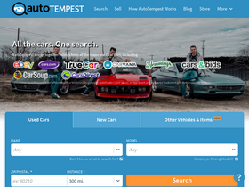 'autotempest.com' screenshot