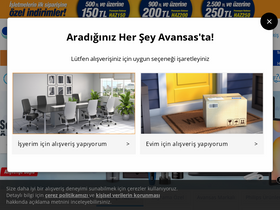 'avansas.com' screenshot