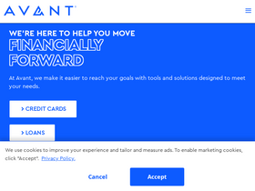 'avant.com' screenshot