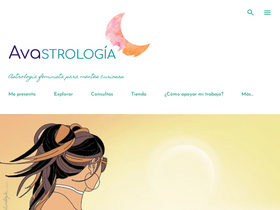 'avastrologia.com' screenshot