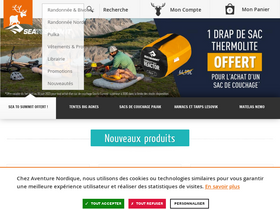 'aventurenordique.com' screenshot