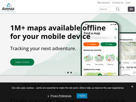 'avenza.com' screenshot