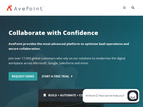 'avepoint.com' screenshot