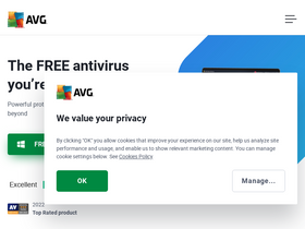 'avg.com' screenshot