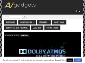 'avgadgets.com' screenshot