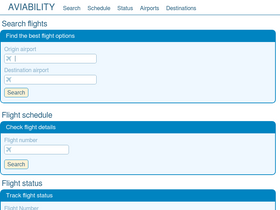 'aviability.com' screenshot