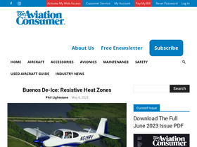 'aviationconsumer.com' screenshot