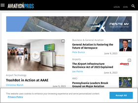 'aviationpros.com' screenshot