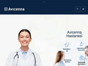 'avicennaint.com' screenshot