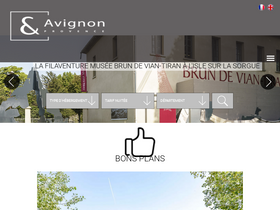 'avignon-et-provence.com' screenshot