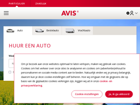 'avis.nl' screenshot